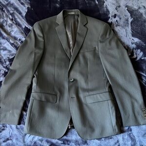 Calvin Klein pinstripe wool blazer